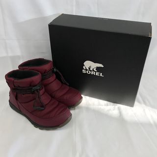 『USED』   SOREL スノーブーツ 22.5cm ブーツ  レッド系 レディース【中古】(ブーツ)