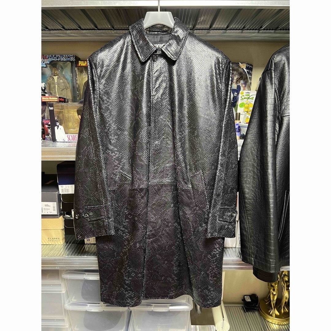 Supreme - Supreme Leather Snake Trench Coat 新品未使用の通販 Supreme - Supreme Leather Snake Trench Coat 新品未使用の通販