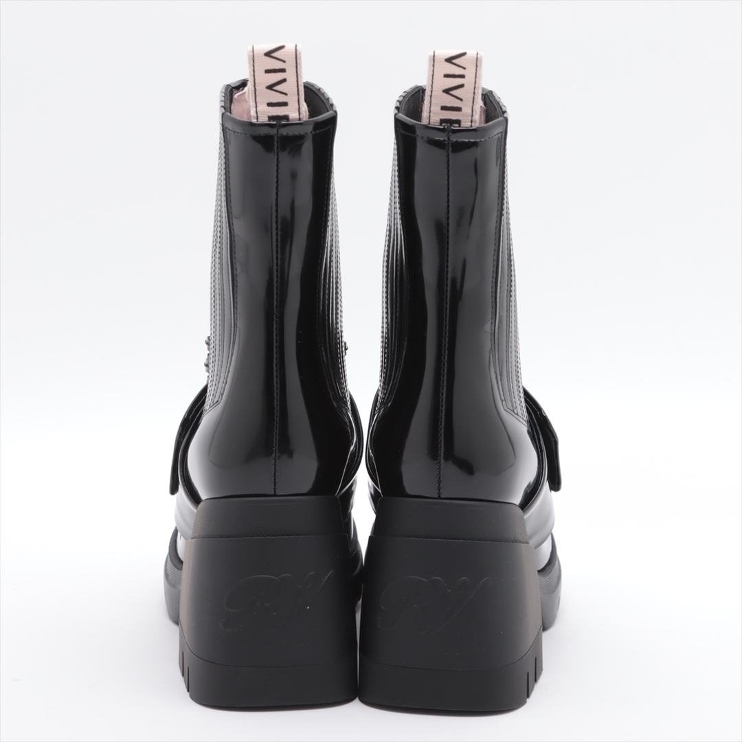 ROGER VIVIER(ロジェヴィヴィエ)のロジェ ヴィヴィエ  パテントレザー 35 ブラック レディース ブーツ レディースの靴/シューズ(ブーツ)の商品写真