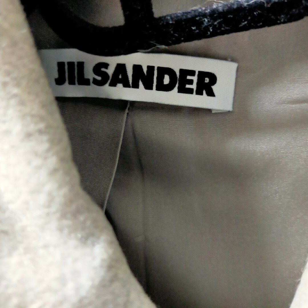 Jil Sander(ジルサンダー)のJIL SANDER　ジルサンダー　カシミヤ　ジャケット　トレンド　グレー レディースのジャケット/アウター(テーラードジャケット)の商品写真