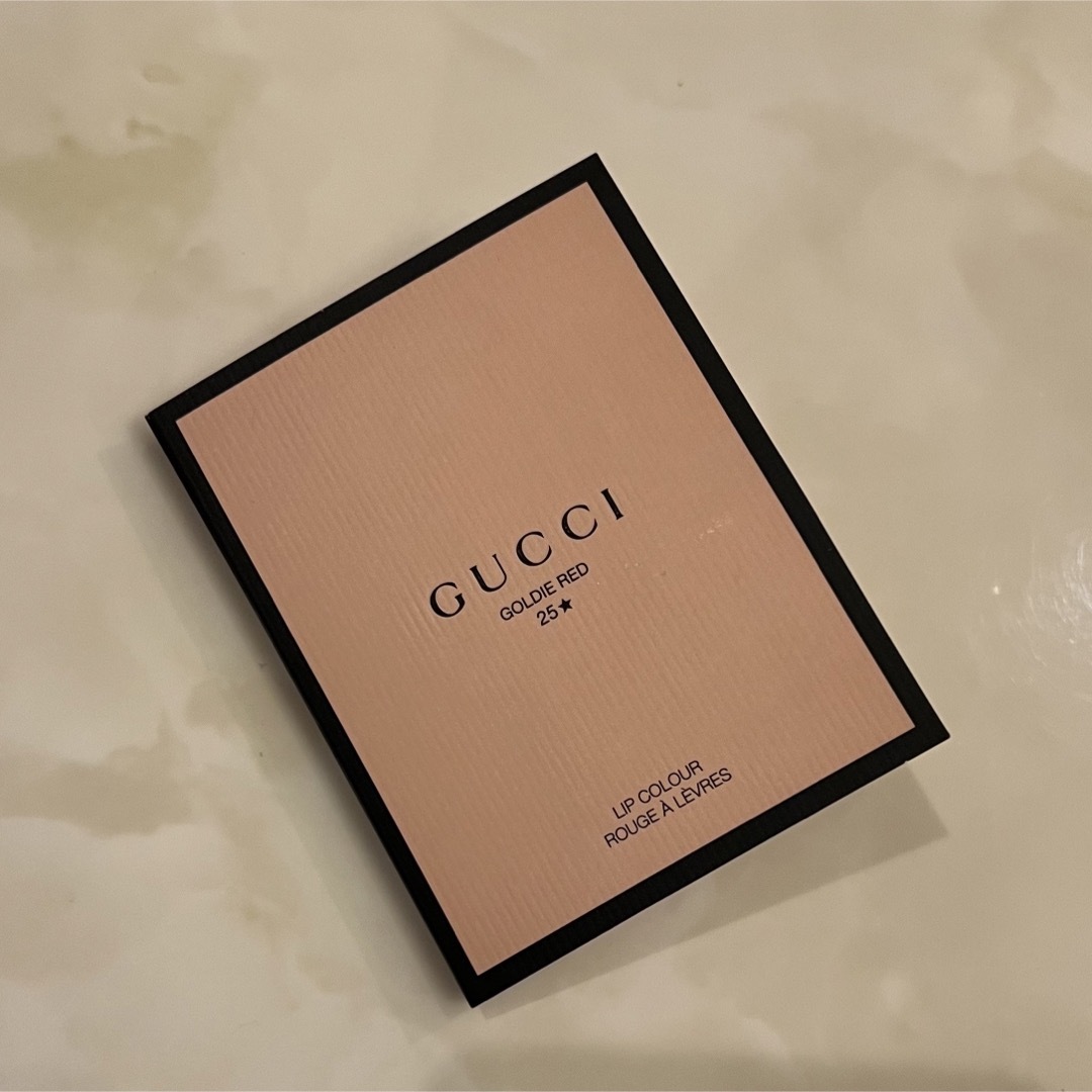 Gucci(グッチ)のグッチ　ルージュドゥボーテブリアン　ア　レーヴル　サンプル コスメ/美容のベースメイク/化粧品(口紅)の商品写真