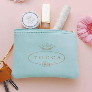 トッカ(TOCCA)のTOCCA 美人百花 付録 キーチェーン付きポーチ 新品未使用 トッカ(ポーチ)