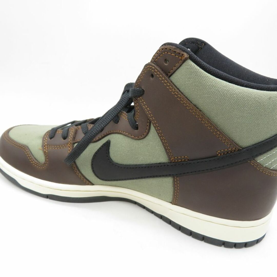 NIKE 2021 SB DUNK HIGH PRO BAROQUE BROWN BQ6826-201 SIZE 28.0cm