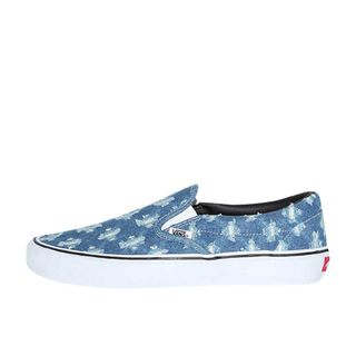 シュプリーム(Supreme)のSupreme × Vans Slip-On Hole Punch Denim(スニーカー)