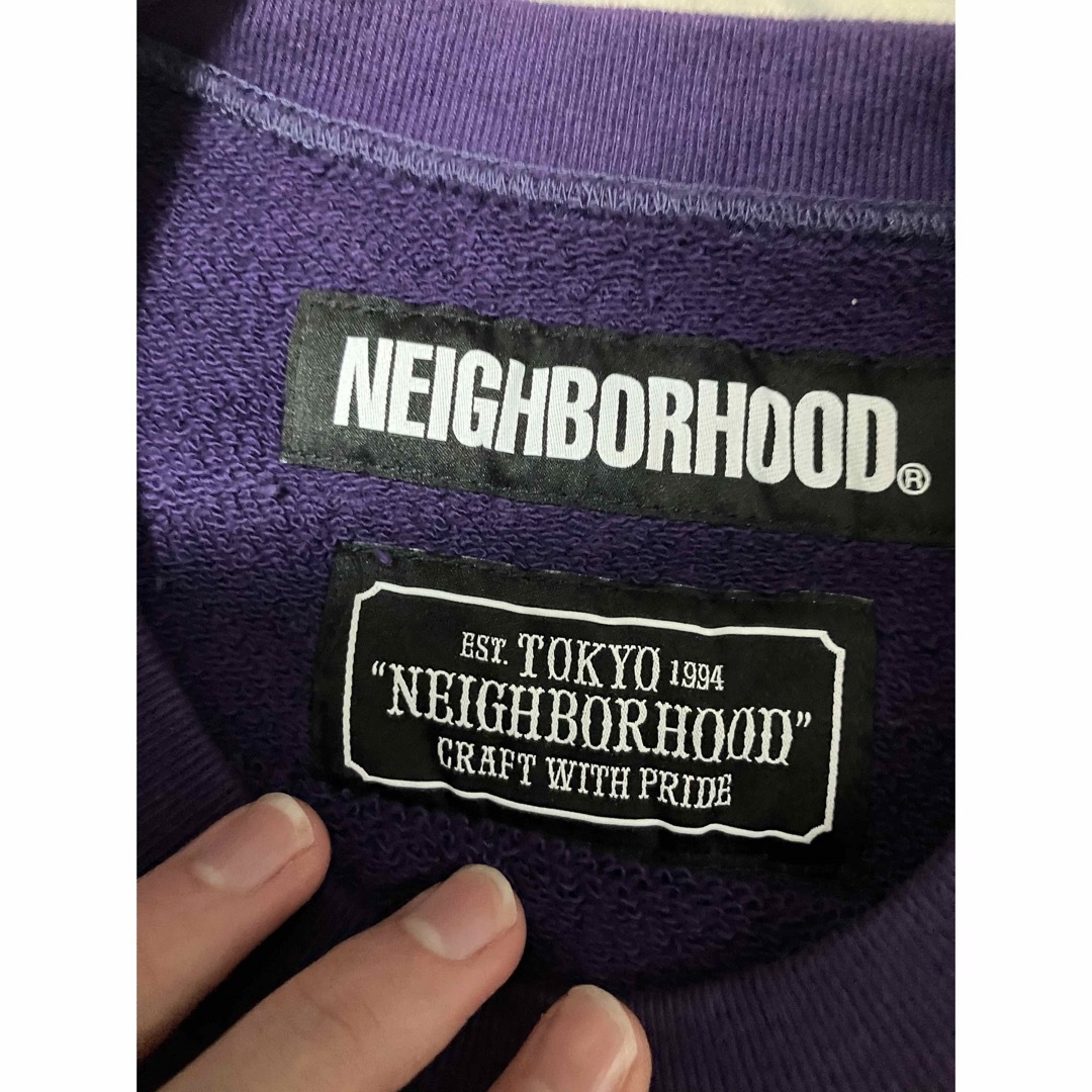 NEIGHBORHOOD - neighborhood ネイバーフッド ロゴ スウェット