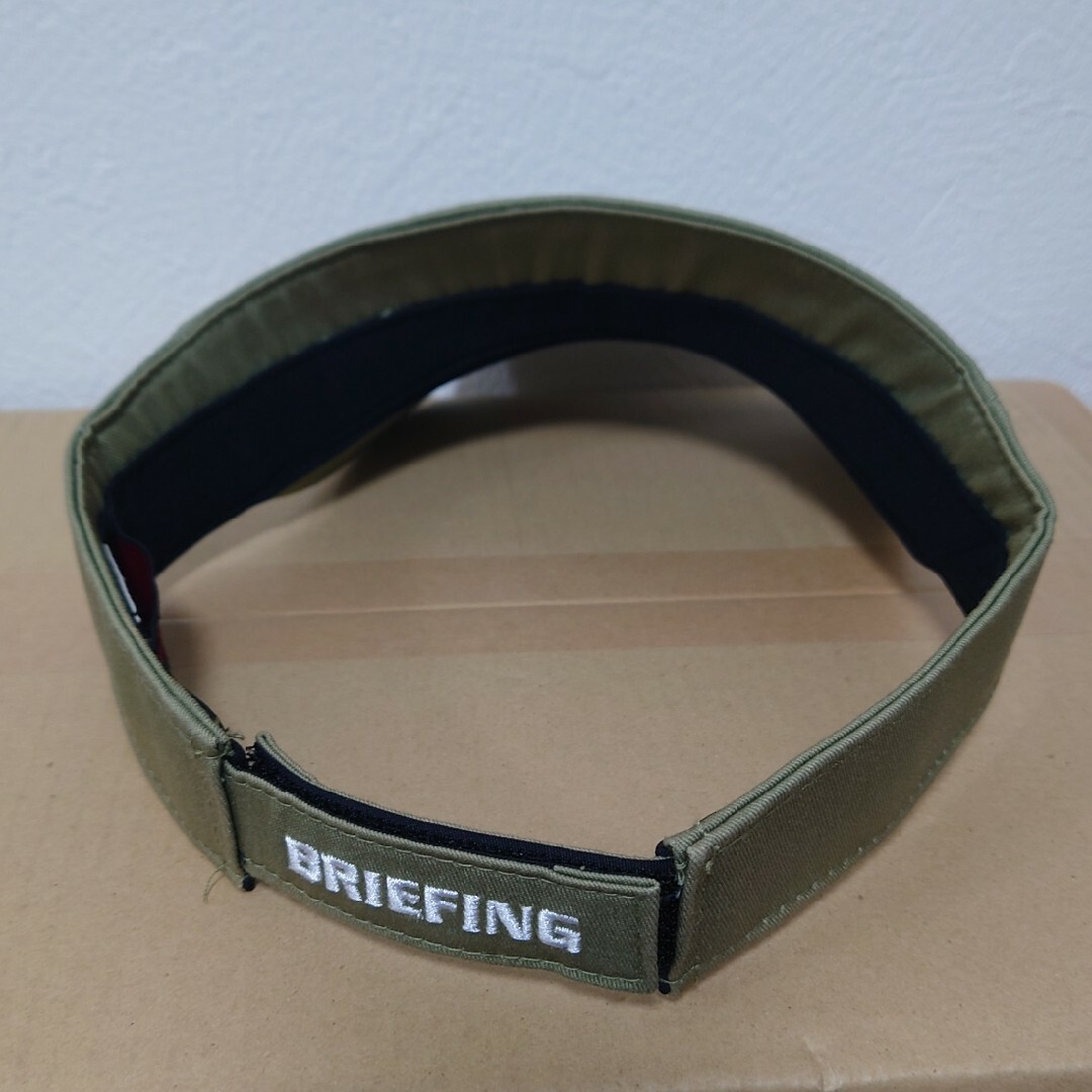 BRIEFING(ブリーフィング)のBRIEFING サンバイザー メンズの帽子(サンバイザー)の商品写真