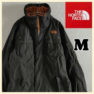 ザノースフェイス(THE NORTH FACE)のノースフェイス　フルジップ　マウンテンジャケット　黒　Mサイズ　US古着(ブルゾン)