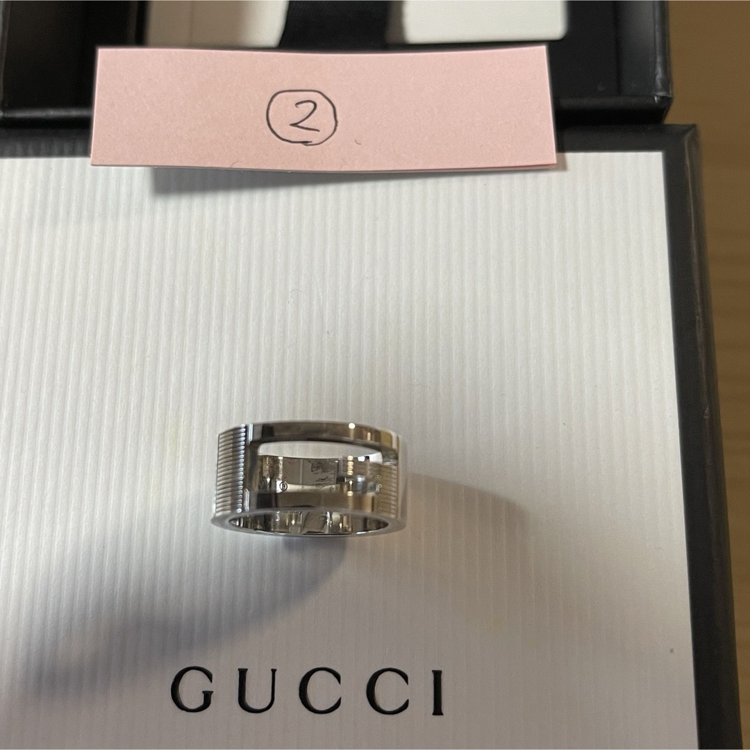 Gucci(グッチ)の新品グッチ　指輪　リング メンズのアクセサリー(リング(指輪))の商品写真