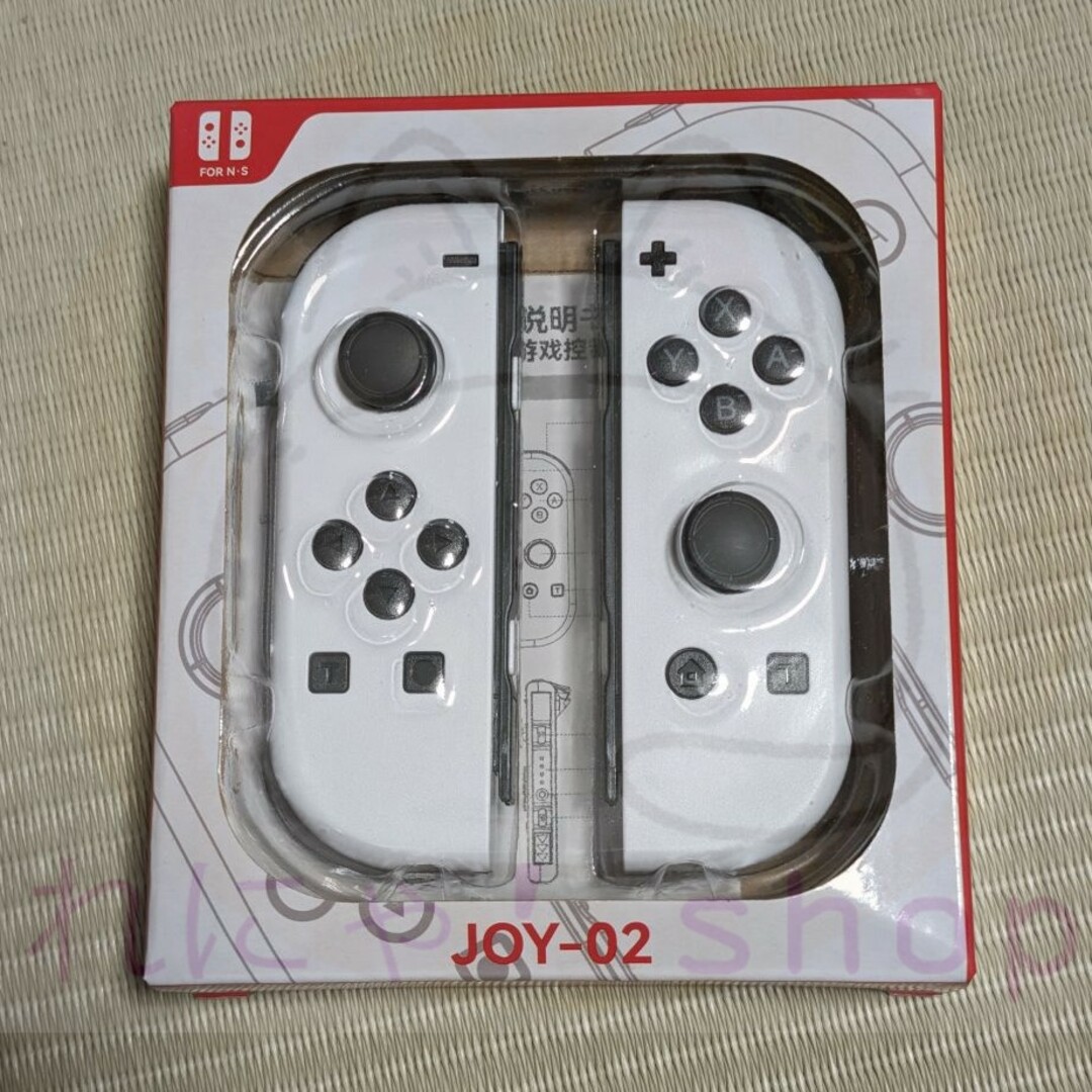 Nintendo Switch(ニンテンドースイッチ)のNintendo Switch Joy-Con 白 (連射・LED内蔵) エンタメ/ホビーのゲームソフト/ゲーム機本体(家庭用ゲーム機本体)の商品写真