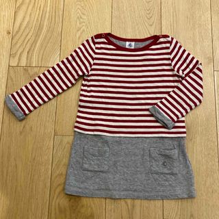 プチバトー(PETIT BATEAU)のプチバトー   ワンピース　3ans/ 94センチ(ワンピース)