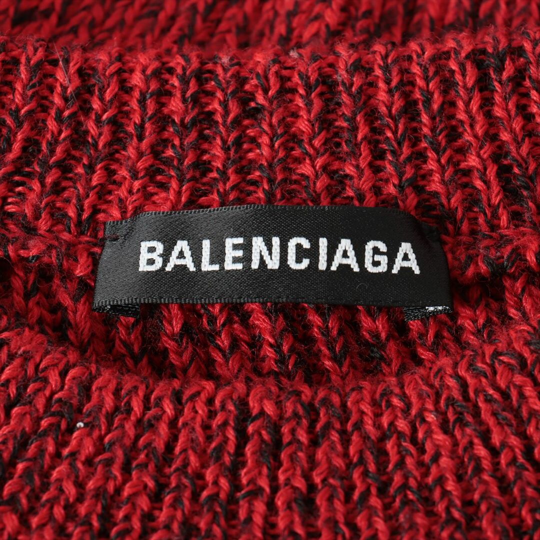 Balenciaga(バレンシアガ)のバレンシアガ  ウール×アクリル L レッド メンズ その他トップス メンズのトップス(その他)の商品写真