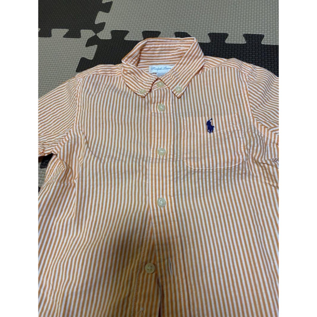 Ralph Lauren(ラルフローレン)のラルフローレン シャツ 2枚セット キッズ/ベビー/マタニティのベビー服(~85cm)(シャツ/カットソー)の商品写真