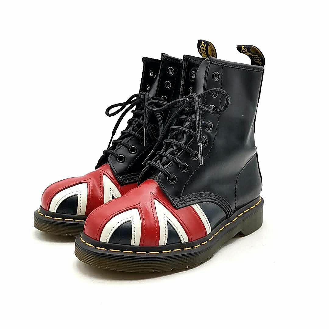 Dr.Martens(ドクターマーチン)のドクターマーチン 8ホールブーツ ユニオンジャック 03-23121504 レディースの靴/シューズ(ブーツ)の商品写真