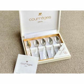 クレージュ(Courreges)のクレージュ/courreges ティースプーン 5本セット 新品未使用/新古品(カトラリー/箸)