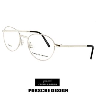 ポルシェデザイン(Porsche Design)の【新品】 日本製 ポルシェデザイン メガネ p8306-b チタン PORSCHE DESIGN 眼鏡 porschedesign めがね メンズ ラウンド オーバル 型 チタン フレーム(サングラス/メガネ)