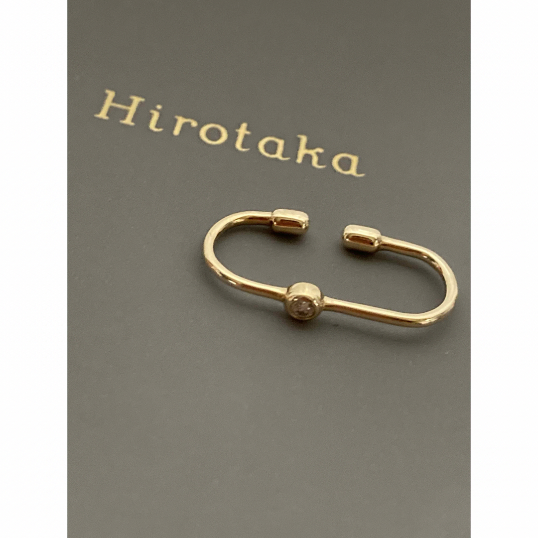 ESTNATION(エストネーション)の美品　hirotaka ヒロタカ　"Miró" ベゼルダイヤ　イヤーカフ S レディースのアクセサリー(イヤーカフ)の商品写真