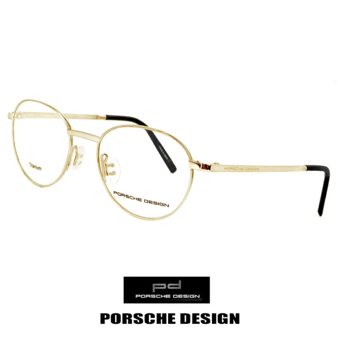 Porsche Design(ポルシェデザイン)の【新品】 日本製 ポルシェデザイン メガネ p8306-c チタン PORSCHE DESIGN 眼鏡 porschedesign めがね メンズ ラウンド オーバル 型 チタン フレーム メンズのファッション小物(サングラス/メガネ)の商品写真