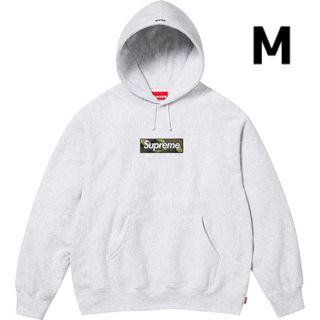 シュプリーム(Supreme)のM■Supreme Box Logo Hooded Sweatshirt グレー(パーカー)