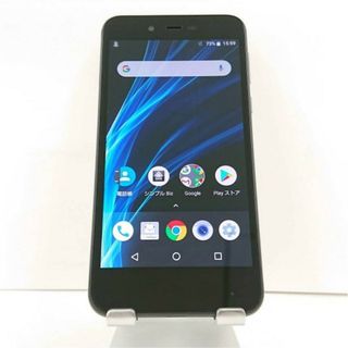 AQUOS sense basic 702SH SIMロック解除済 ブラック A(スマートフォン本体)