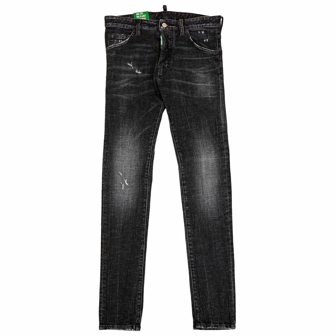 DSQUARED2 ディースクエアード ジーンズ S78LB0098 S30835 メンズ 900 ブラック サイズ52/XLデニム/ジーンズ