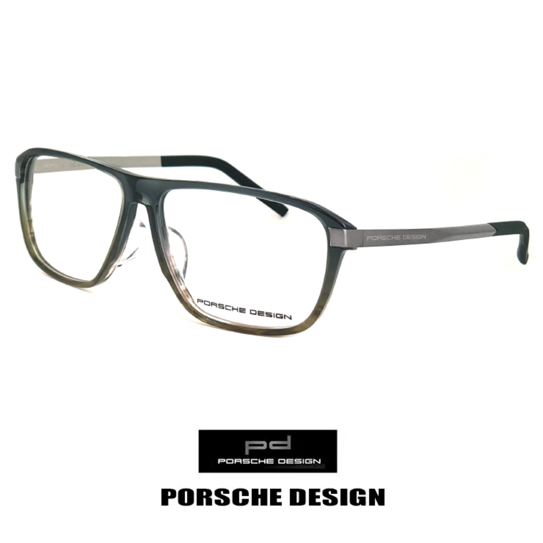 Porsche Design(ポルシェデザイン)の【新品】 ポルシェデザイン メガネ p8320-d PORSCHE DESIGN 眼鏡 porschedesign めがね メンズ レトロ スタイル 型 フレーム メンズのファッション小物(サングラス/メガネ)の商品写真