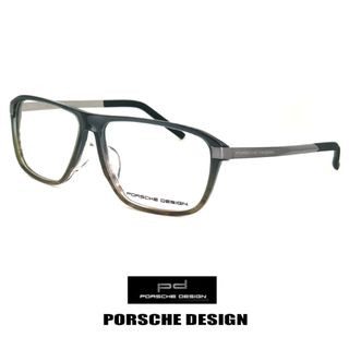 ポルシェデザイン(Porsche Design)の【新品】 ポルシェデザイン メガネ p8320-d PORSCHE DESIGN 眼鏡 porschedesign めがね メンズ レトロ スタイル 型 フレーム(サングラス/メガネ)