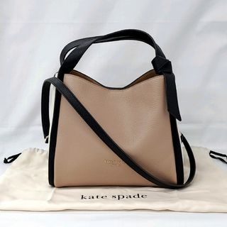 ケイトスペードニューヨーク(kate spade new york)のケイトスペード レザー ショルダーバッグ ノットミディアム 2way バイカラー(ショルダーバッグ)