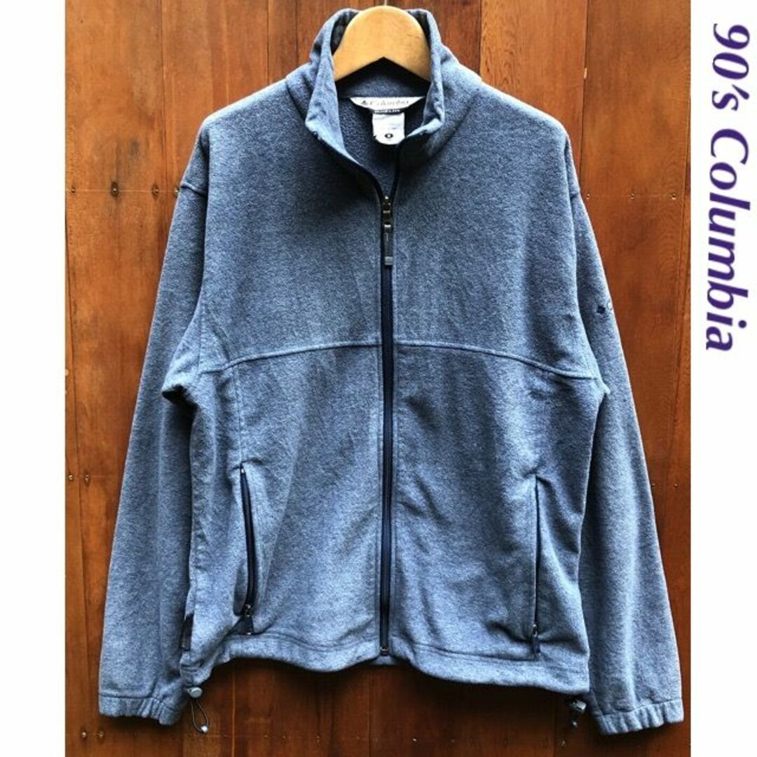 Columbia(コロンビア)の90's コロンビア フリース　美品 (M) 希少　三角タグ メンズのジャケット/アウター(ブルゾン)の商品写真