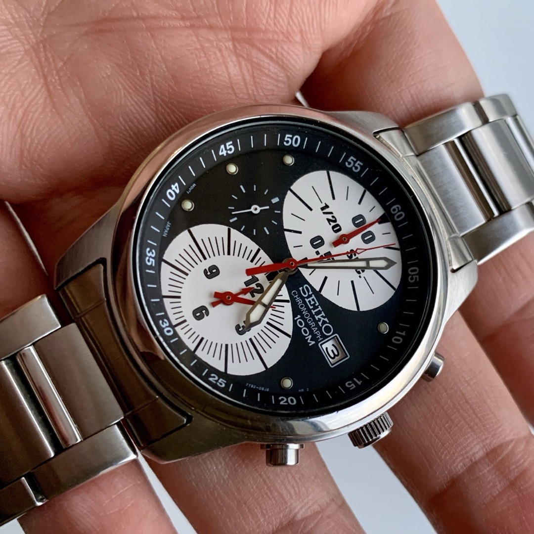 SEIKO(セイコー)のSeiko 7T92-0BM0 chronograph メンズの時計(腕時計(アナログ))の商品写真