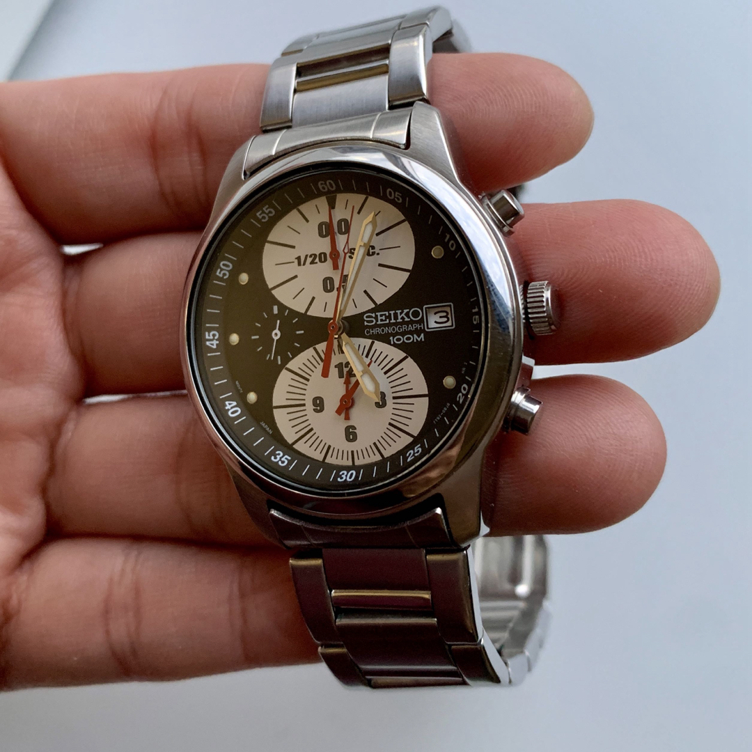 SEIKO(セイコー)のSeiko 7T92-0BM0 chronograph メンズの時計(腕時計(アナログ))の商品写真