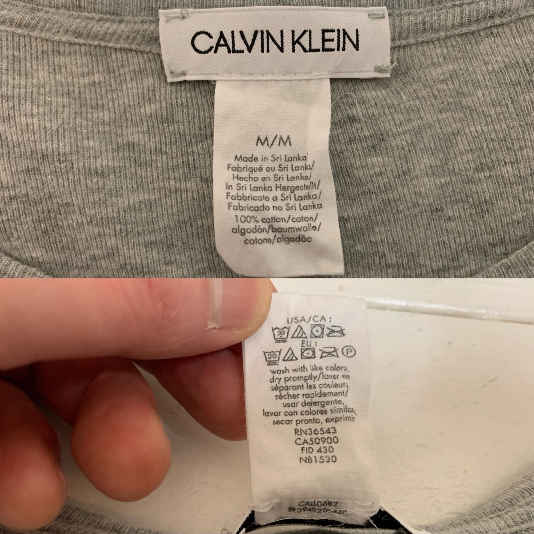 Calvin Klein(カルバンクライン)のCalvin Klein 205W39NYC ラブシモンズ期 ロゴTシャツ M メンズのトップス(Tシャツ/カットソー(半袖/袖なし))の商品写真