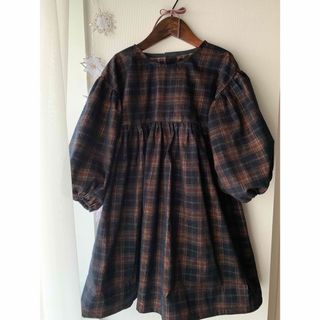 SALE 110〜120 カルムワンピース コーデュロイ    ハンドメイド(ワンピース)