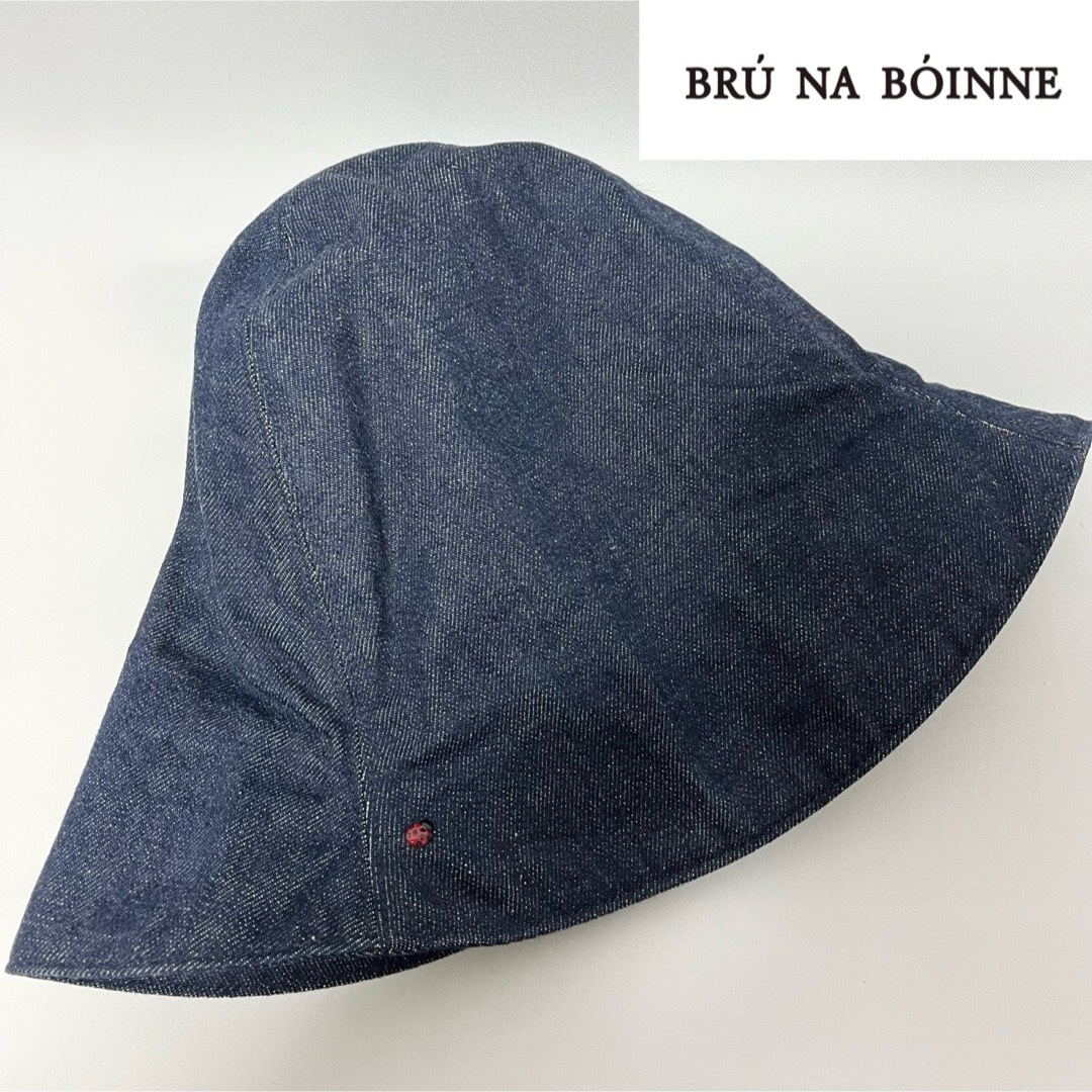 BRUNABOINNE(ブルーナボイン)の【新品】BRÚ NA BÓINNEブルーナボインてんとう虫のデニムヨクサルハット メンズの帽子(ハット)の商品写真