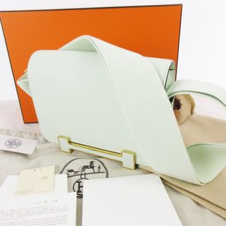 エルメス(Hermes)のB刻印 未使用 HERMES ゲタ ショルダーバッグ ポシェット シェーブル (ショルダーバッグ)