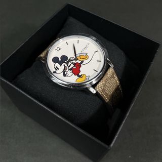 コーチ(COACH)のCOACH X DISNEY ディズニー コラボ ミッキーマウス 腕時計 メンズ(腕時計(アナログ))