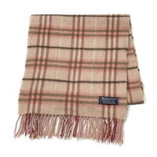 バーバリー(BURBERRY)のBURBERRY マフラー カシミヤ100％ タータンチェック 132?p×29?p ストール ショール レディース(マフラー/ショール)