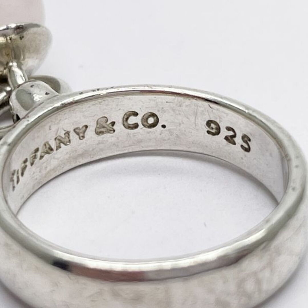 Tiffany & Co.(ティファニー)のTIFFANY&Co. ダングル ローズクォーツ 8.5号 リング・指輪 SV925 レディースのアクセサリー(リング(指輪))の商品写真