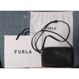 Furla - フルラ FURLA レザーショルダー カメラバッグ ダブル ...