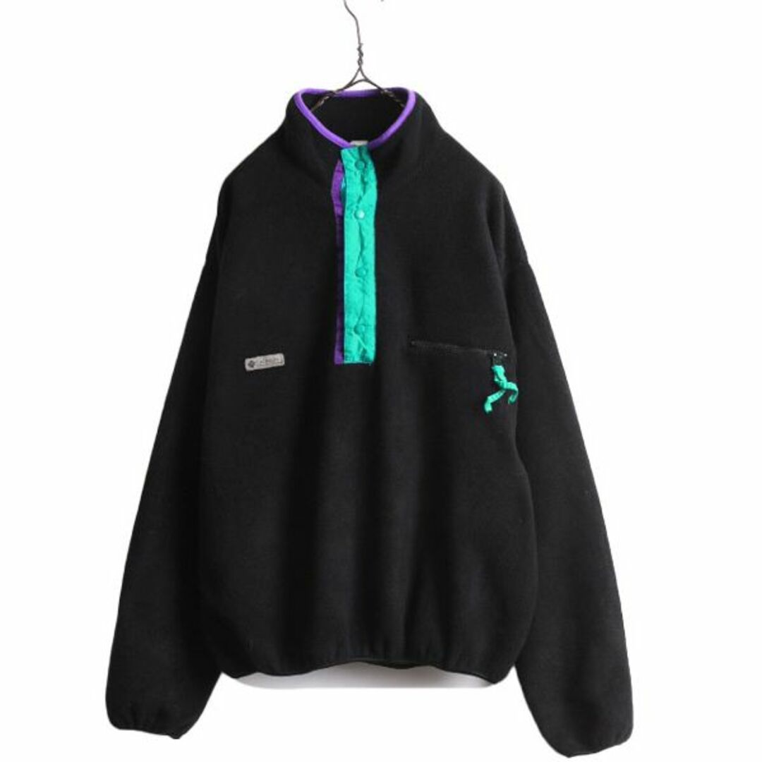 美品 COLUMBIA コロンビア 90s USA製 フリース ジャケット L~XL 美品 COLUMBIA コロンビア 90s USA製 フリース ジャケット L~XL