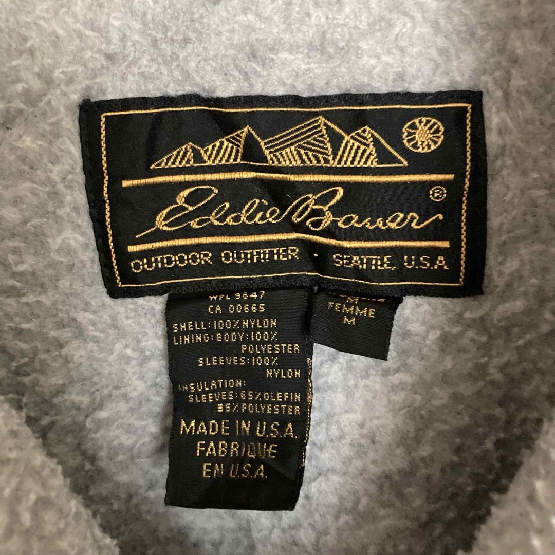 Eddie Bauer(エディーバウアー)の90sUSA製エディーバウアーワンポイントロゴレディースブルゾンジャンバースキー レディースのジャケット/アウター(ブルゾン)の商品写真