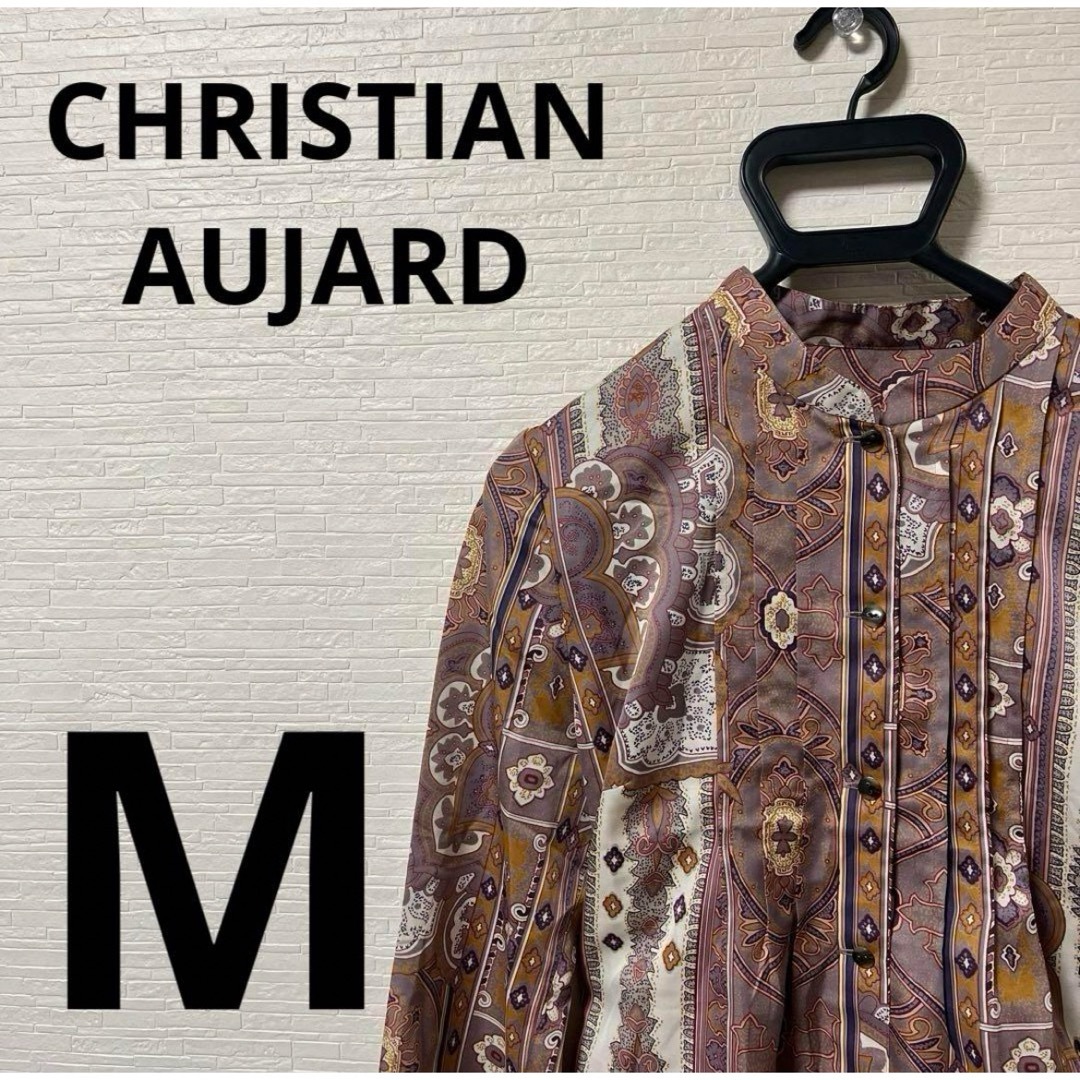 CHRISTIAN AUJARD(クリスチャンオジャール)の【CHRISTIAN AUJARD】クリスチャンオジャール　総柄　ヴィンテージ メンズのトップス(シャツ)の商品写真