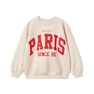 ザラキッズ(ZARA KIDS)の新品★zara baby ロゴスウェット 110(Tシャツ/カットソー)