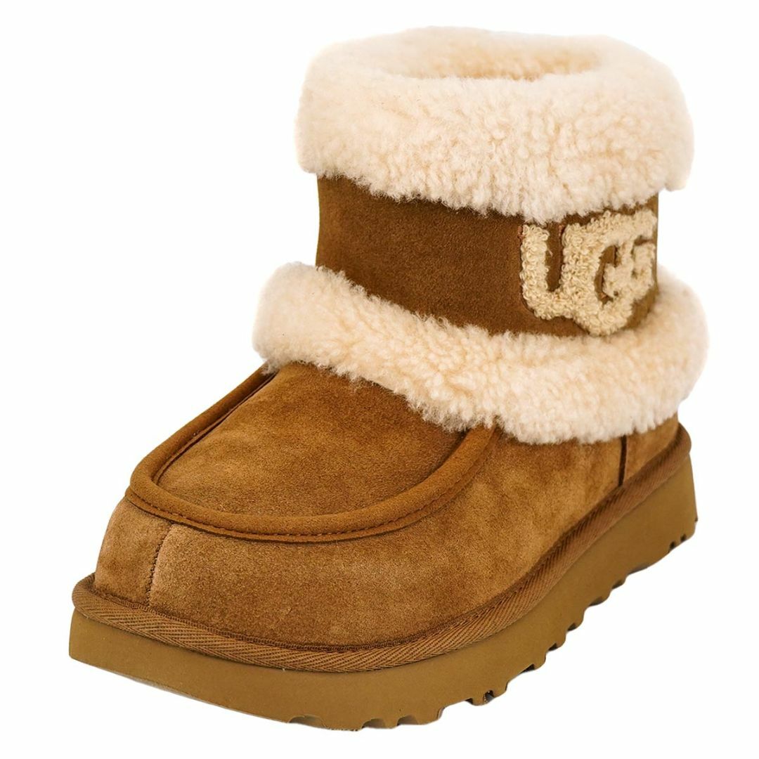 レディースUGG アグ ムートンブーツ 2023年-2024年秋冬新作 1145410 レディース CHE チェスナット サイズ5/22cm