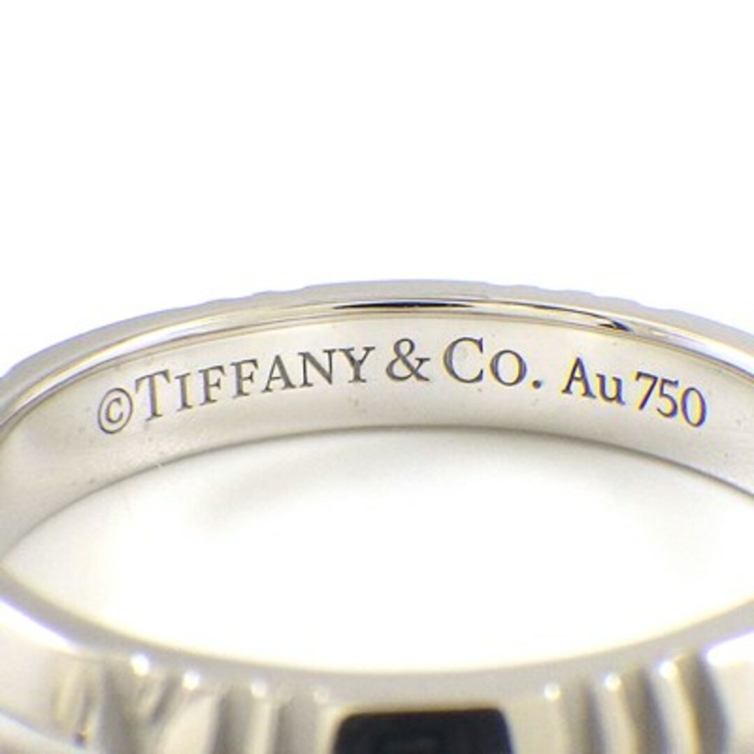 Tiffany & Co.(ティファニー)のティファニー Tiffany & Co. リング アトラス X クローズド ナロー 3mm幅モデル 67788990 K18WG 9.5号 【中古】 レディースのアクセサリー(リング(指輪))の商品写真