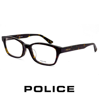 ポリス(POLICE)の【新品】 メンズ ポリス メガネ vpld84j-0722 POLICE 眼鏡 男性用 ウェリントン 型 フレーム めがね ブランド ジャパンフィット(サングラス/メガネ)