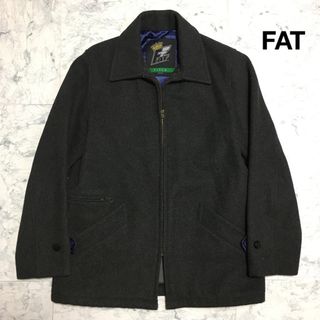 エフエーティー(FAT)の【美品】FAT ウールコート　グレー　メンズ　レディス(その他)