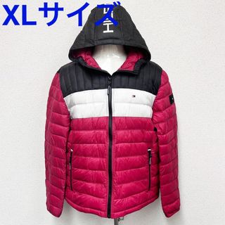 トミーヒルフィガー(TOMMY HILFIGER)の新品 トミーヒルフィガー 中綿ライトダウンジャケット XLサイズ(ダウンジャケット)