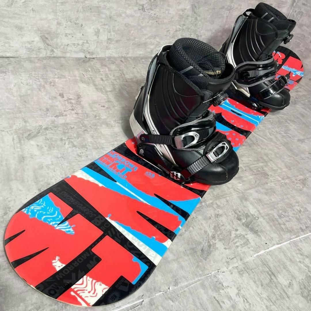 美品 ATOMIC×MORROW スノーボードセット - スケートボード