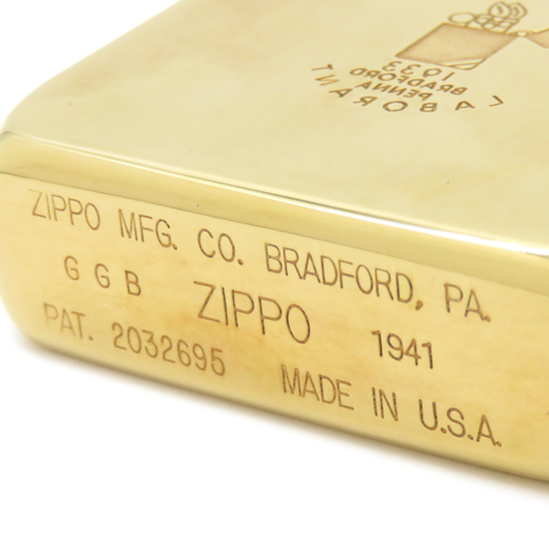 ZIPPO(ジッポー)のZIPPO  ライター LABORANT 1933 Bradford Penna 70周年記念 1941レプリカ GGB300リミテッド K18YG ゴールド ソリッドゴールド  【箱】【中古】 メンズのファッション小物(タバコグッズ)の商品写真