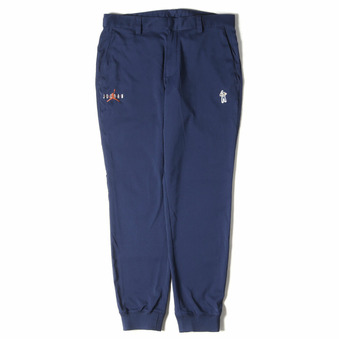 NIKE(ナイキ)の美品 NIKE ナイキ パンツ サイズ:M(32×32) 22AW JORDAN GOLF ジョーダン ストレッチツイル スリム ゴルフ パンツ EG PANT ミッドナイトネイビー 紺 ボトムス ズボン【メンズ】【中古】 メンズのパンツ(その他)の商品写真